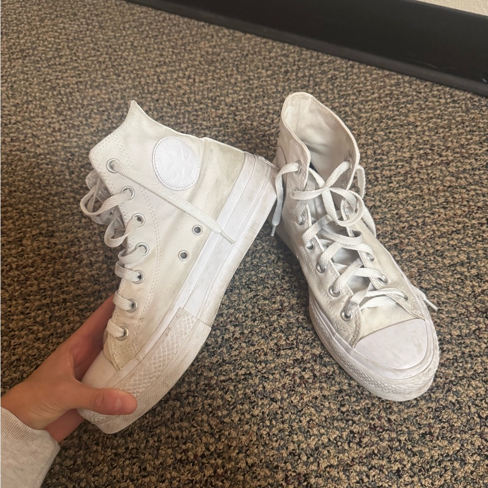 Converse Hightop Platforms